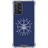 University of Arizona Basketball Mark Blue Galaxy A72 5G Clear Case